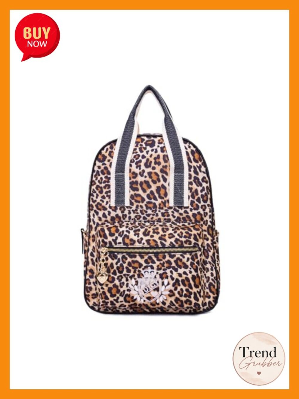 Faux Leather Fashion Backpack with Secure Zipper, Adjustable Straps, Spacious